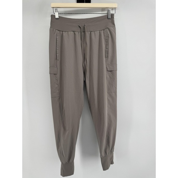 Calia Pants - CALIA Jogger Pants Womens Small Gray Relaxed Fit Drawstring Ankle Cuff Pockets